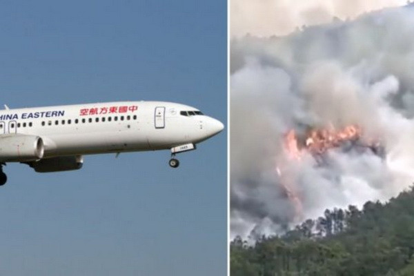 Passenger plane carrying 132 crashes in south China