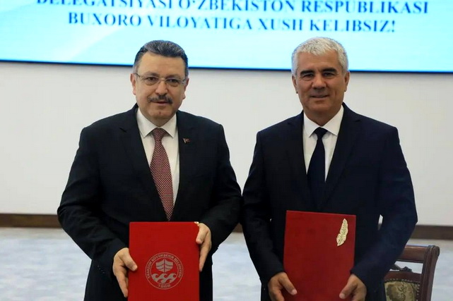 Buxoro va Trabzon birodarlashgan shaharga aylandi