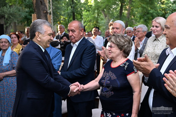 Обод маҳаллада самимий суҳбат бўлди