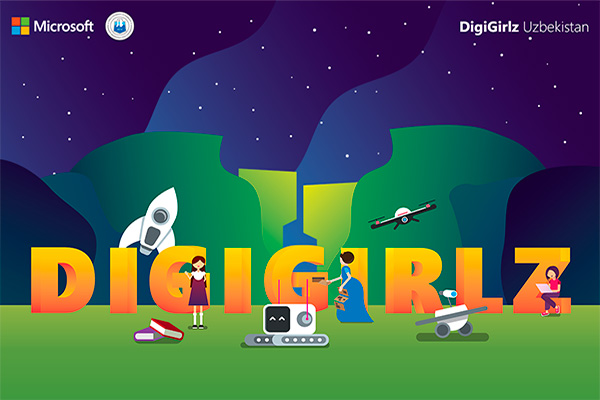 Ўзбекистонда DigiGirlz High Tech Camp Uzbekistan дастури бўлиб ўтади