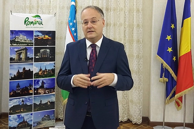 Romanian Ambassador congratulates Uzbekistan on the upcoming 2025 year