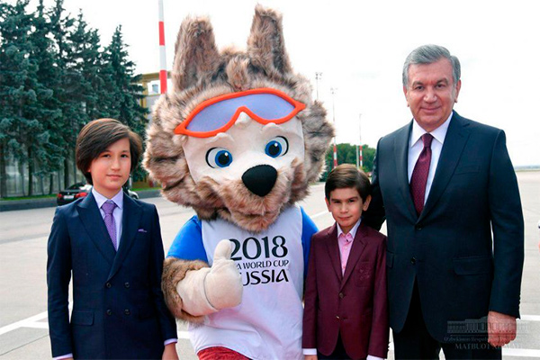 Ўзбекистон Президенти жаҳон чемпионатининг очилиш маросимида иштирок этди