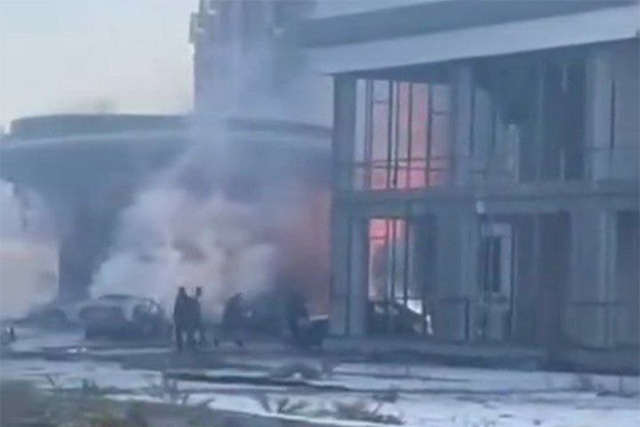 В Фергане демонтируют автозаправочную станцию, где произошел взрыв