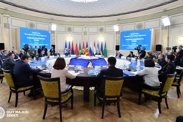 Парламентская делегация Республики Узбекистан приняла участие в юбилейном заседании МПА СНГ