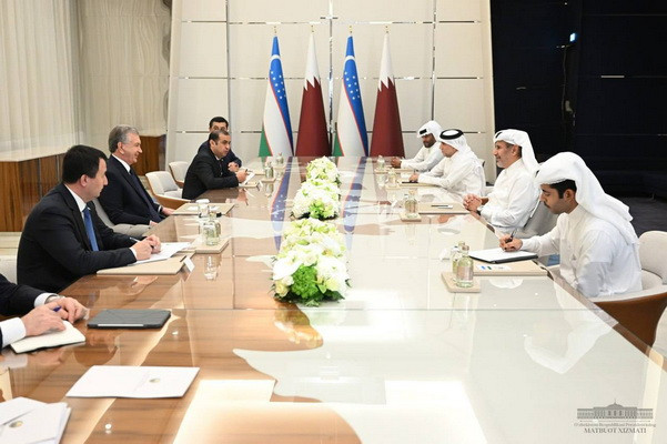 President of Uzbekistan receives the ex-Prime Minister of Qatar, the founder of a large investment holding