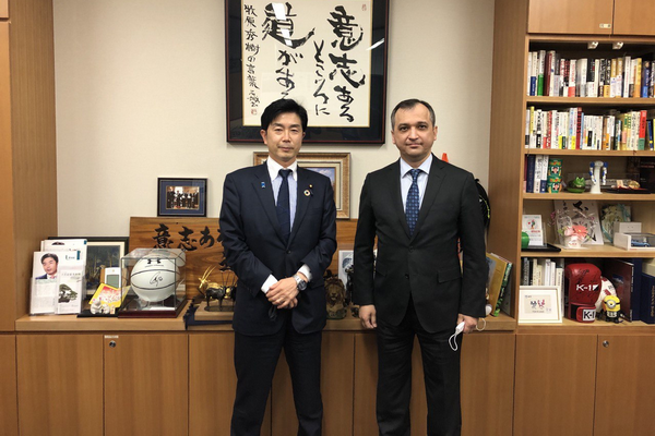 Topical issues of interaction were discussed with a member of the House of Representatives of the Japanese Parliament