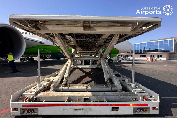 Tashkent Airport receives special equipment