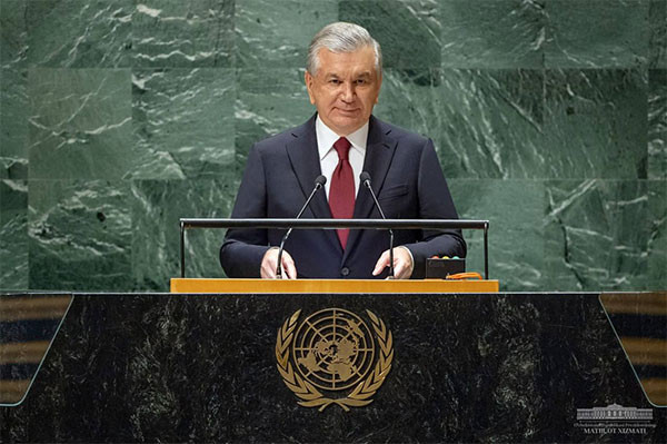 Шавкат Мирзиёев призвал мировое сообщество объединиться в решении проблемы Афганистана