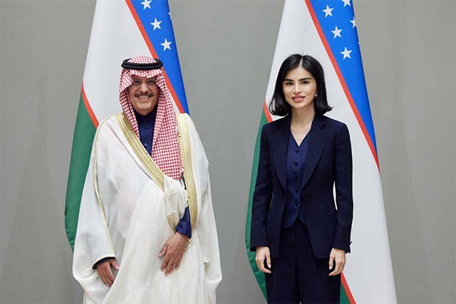 Saida Mirziyoyeva Discusses New Projects with ACWA Power Chairman