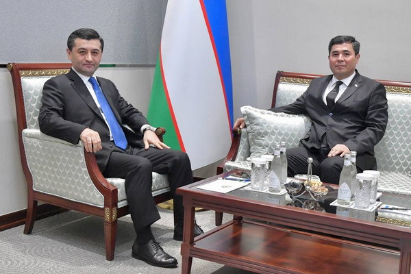 Бахтиёр Саидов принял посла Туркменистана