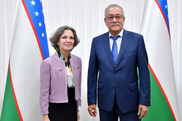 A meeting was held at the Foreign Ministry with the Ambassador of France to Uzbekistan