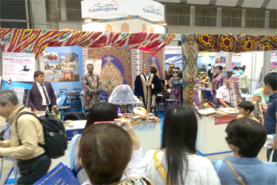 Uzbek tourism companies participate in JATA exhibition