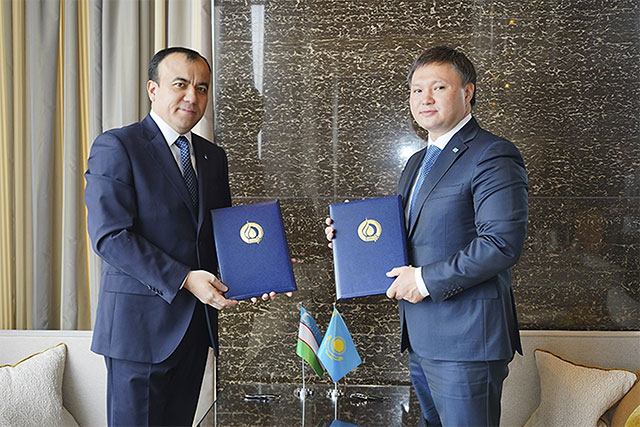 Uzbekneftegaz and KazMunayGas sign cooperation agreement