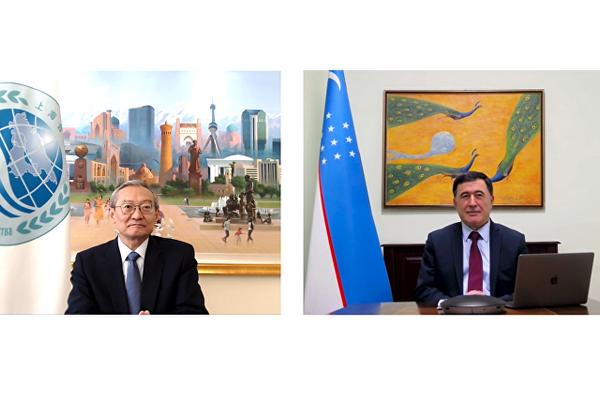 The SCO Secretary-General and the Deputy Foreign Minister of Uzbekistan discuss the preparation of events within the framework of the Uzbek chairmanship in the Organization