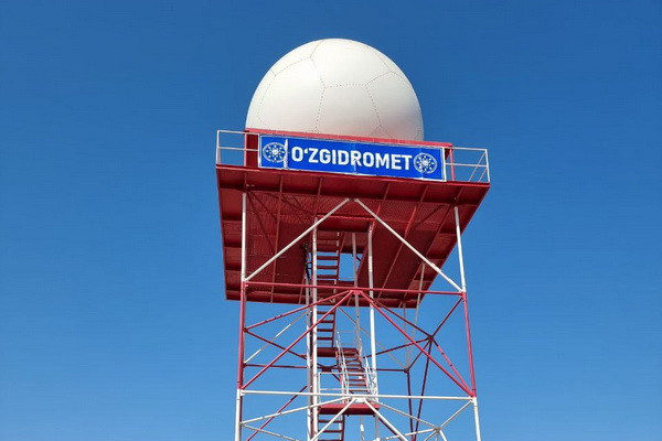 Weather radar installed in Kagan district of Bukhara region