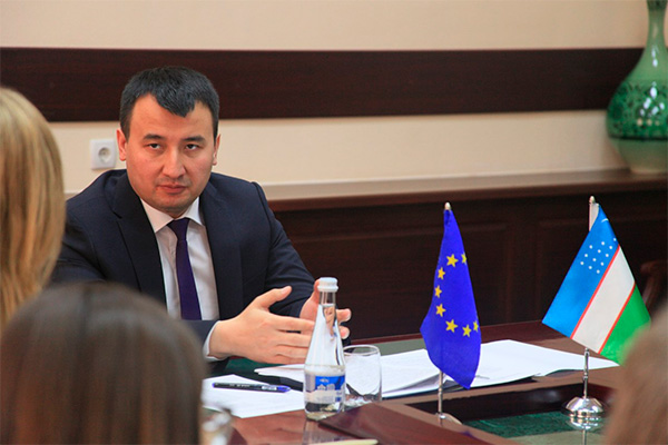 Uzbek Foreign Trade Minister meets with the EU working group