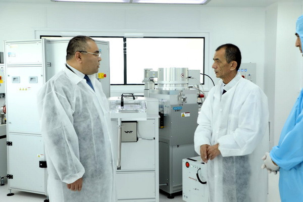 Minister of Innovative Development visits the Institute of Ion-Plasma and Laser Technologies