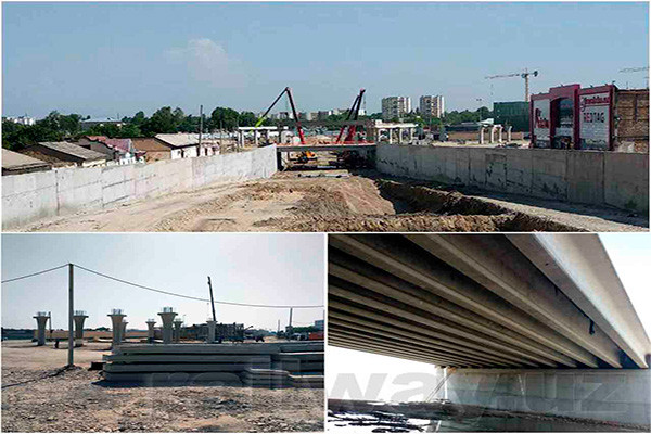 Сдача в эксплуатацию трёхуровневой развязки планируется во второй половине 2019 года