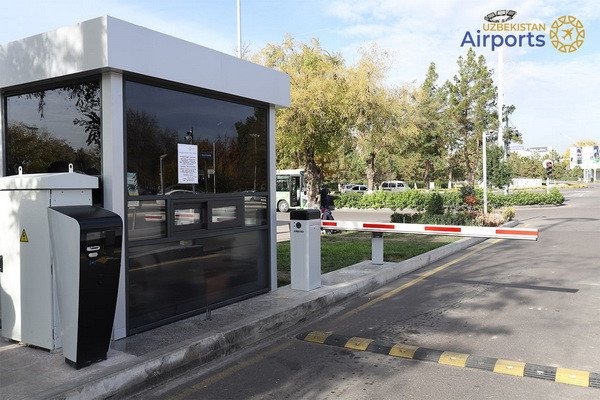 Smart parking launched at Tashkent airport