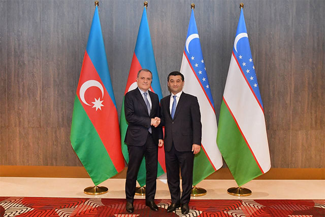 Foreign Ministers of Uzbekistan and Azerbaijan Discuss Strengthening Strategic Partnership Foreign Ministers of Uzbekistan and Azerbaijan Discuss Strengthening Strategic Partnership