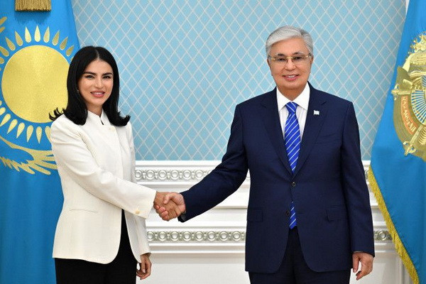 Kazakhstan’s President receives Uzbek delegation