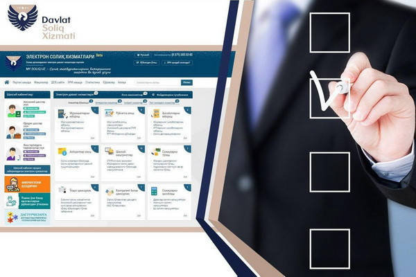 Consumers can check the authenticity of products on the Soliq mobile app