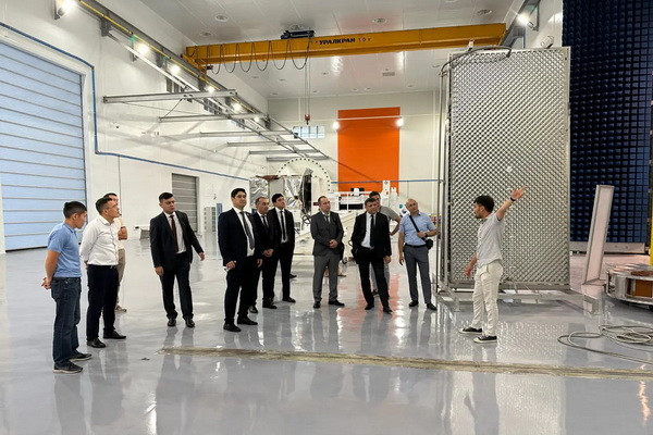 Representatives of Uzbekcosmos and Center for Space Monitoring and Geoinformation Technologies visits Kazakhstan