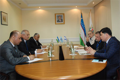 В УзЛиДеП состоялась очередная встреча с международным наблюдателем из Израиля