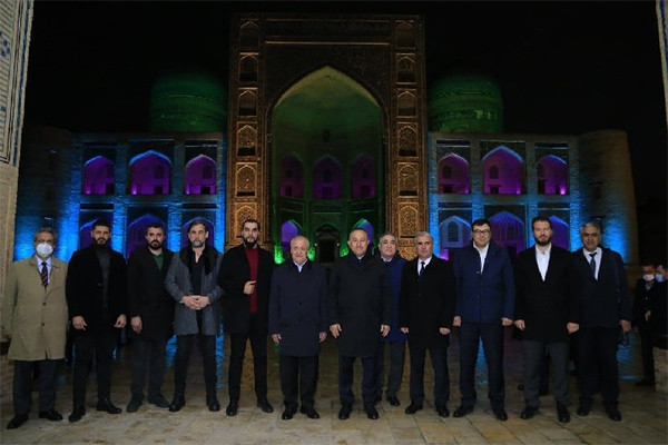A Turkish delegation led by the Minister of Foreign Affairs is in Bukhara