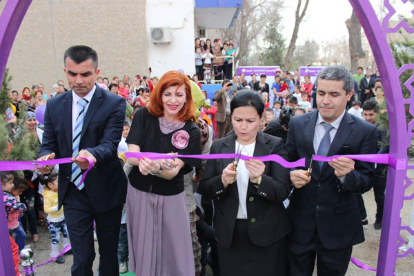 Ucell opens Quvonch Makoni playground in Navoi