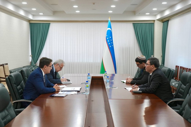 Uzbekistan’s Deputy Foreign Minister Meets with Turkmenistan Ambassador