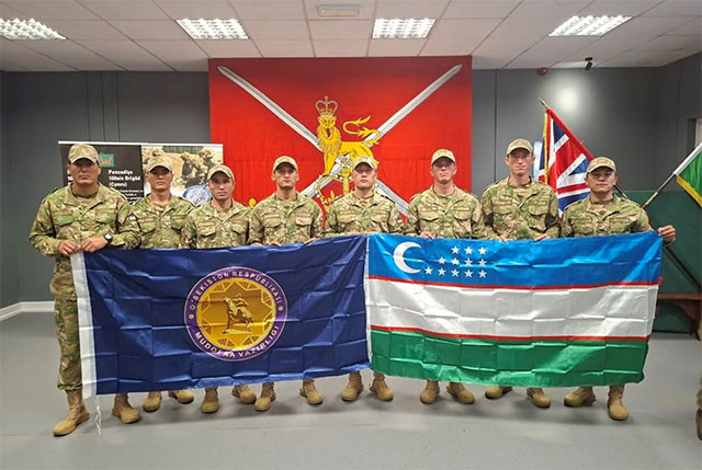 Узбекистанская команда заняла призовое место на международных учениях Cambria Patrol в Уэльсе