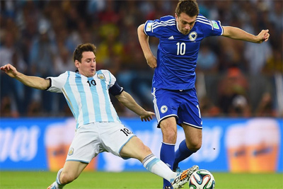 World Cup: Argentina outplays Bosnia and Herzegovina