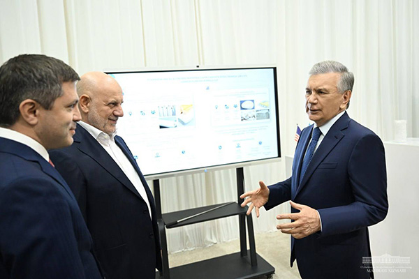 A new textile fiberglass production facility opens in Uzbekistan