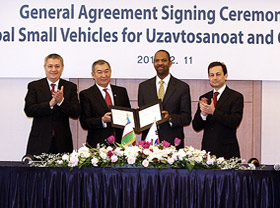 New Chevrolet small car to be built at GM Uzbekistan joint venture