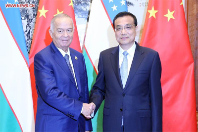 Uzbek President meets with Chinese Premier
