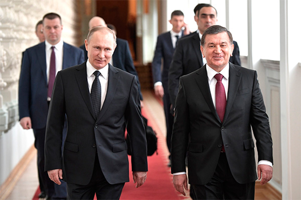 Шавкат Мирзиёев ва Владимир Путин икки томонлама муносабатларни муҳокама қилишди