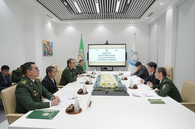Узбекистан и JICA обсудили развитие сотрудничества таможенной службы Узбекистан и JICA обсудили развитие сотрудничества таможенной службы