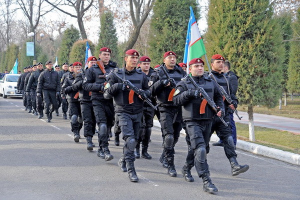 A limit set for departmental security personnel