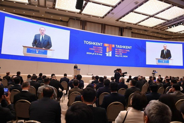 A presentation of the project for the construction of Kambarata HPP-1 takes place in Tashkent