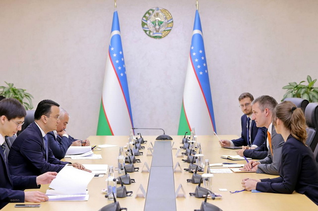 Laziz Kudratov held talks with Eiffage delegation