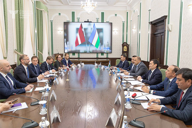 Uzbekistan and Latvia Discuss Expanding Cooperation in the Transport Sector