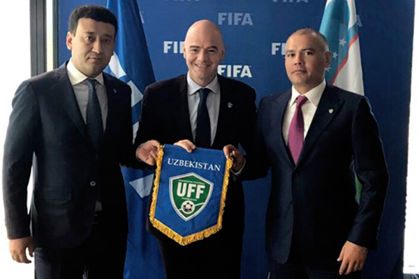 Presidents of UFF and FIFA discussed implementation of joint projects
