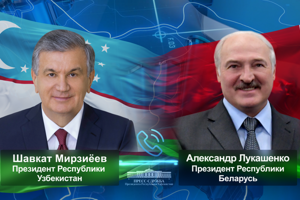 Presidents of Uzbekistan and Belarus discuss issues of enhancing practical cooperation