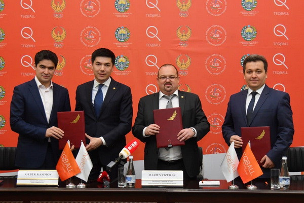 A memorandum of cooperation was signed between the International Teqball Federation, the Ministry of Public Education and the NOC