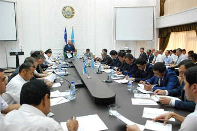 UzLiDeP and its parliamentary faction held a joint meeting