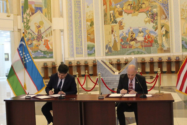 Uzbekistan and the United States signed an agreement on cultural heritage