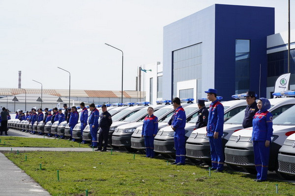 Для службы скорой помощи переданы 117 Volkswagen Caddy