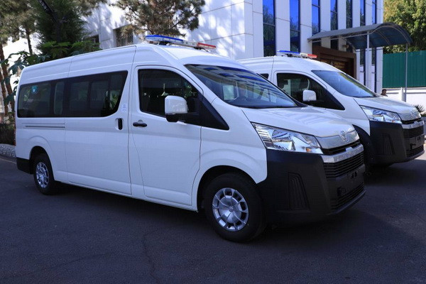 Uzbek Internal Affairs Ministry receives Mobile Police Reception vehicle