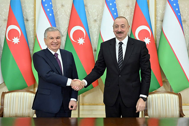 O‘zbekiston va Ozarbayjon yetakchilari muzokaralar yakunlarini sarhisob qildilar